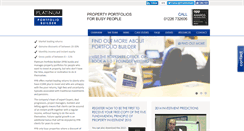 Desktop Screenshot of platinumportfoliobuilder.co.uk